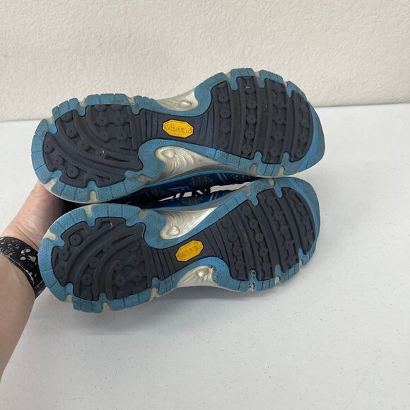 Abeo Rynner 8569 Blue Athletic Running Sneakers Shoes Vibram Sole Womens size 9 - Picture 7 of 8